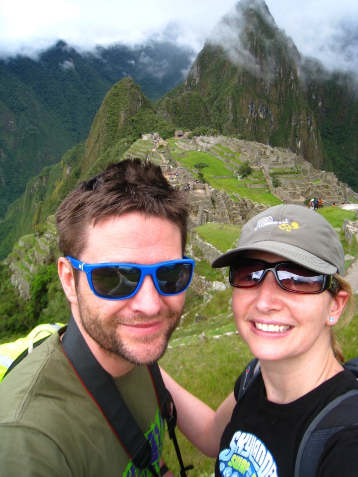 Jason & Charlie - Macchu Picchu selfie