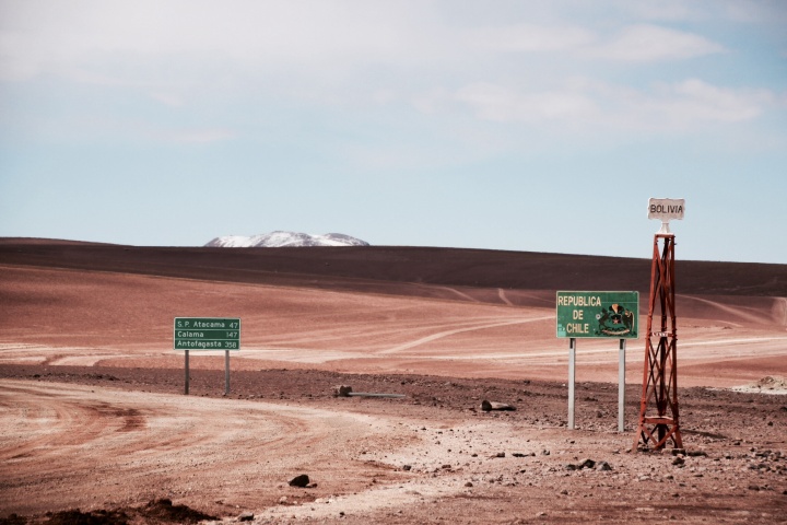 Bolivia Chile border